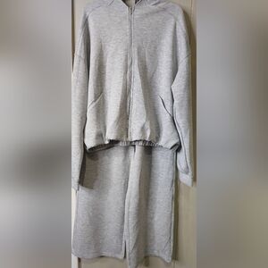 Express Heather Gray High Waist Apparel